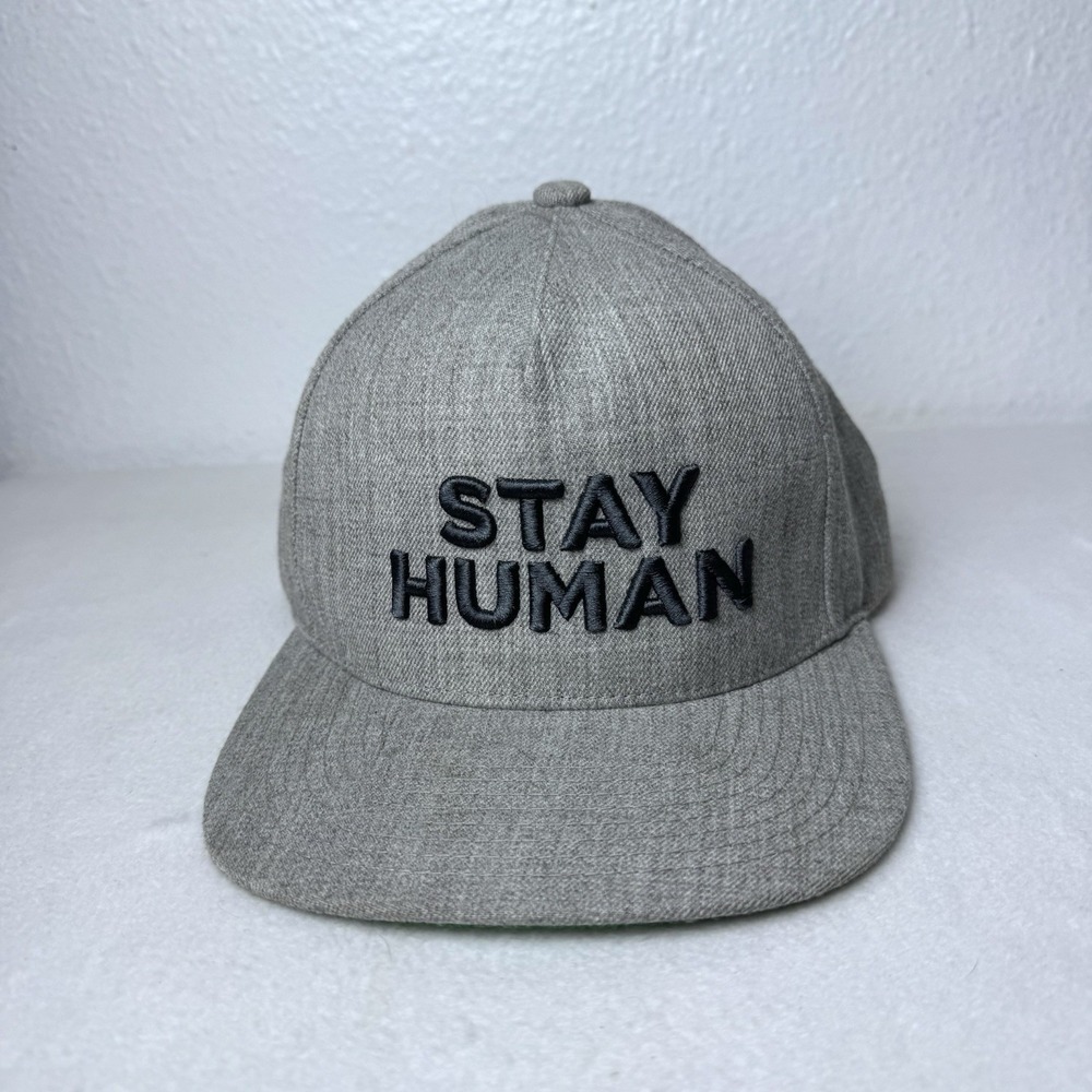 Michael Franti And Spearhead Stay Human Hat Snapback Cap Yupoong The Classics
